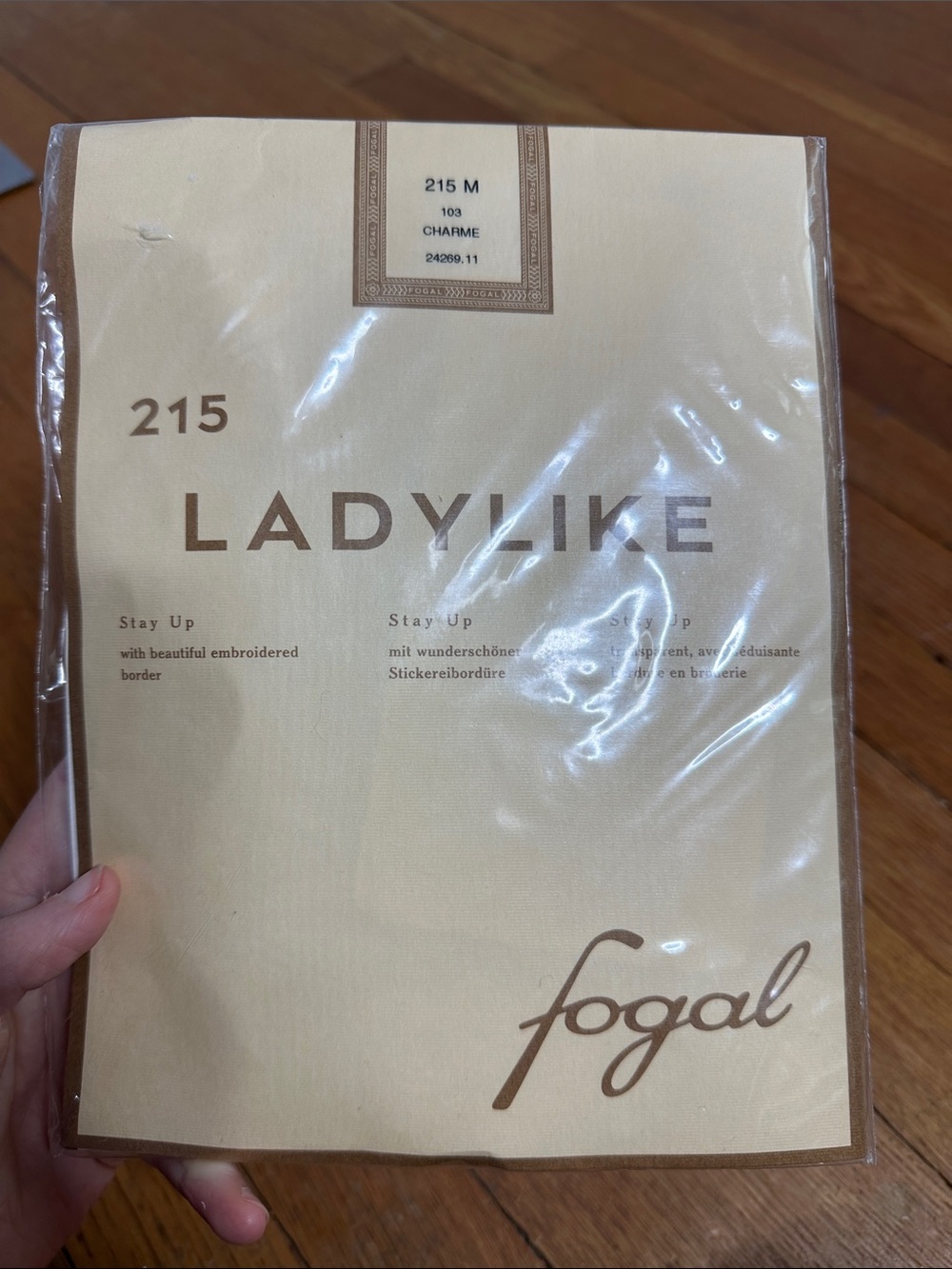 FOGAL 215 Ladylike Charme Stockings Unworn